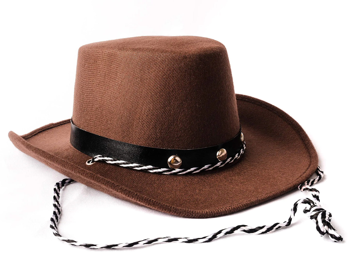 Baby Sized Cowboy HatBaby Cowgirl Hats Infant PartyToddler Hats-One Size Fits Brown